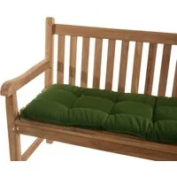 Sun Garden Bankauflage Gartenbank Naxos 120 cm 50318-201 grün 120x49x6 cm Sun Garden, (1 St)