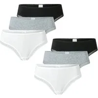 Schiesser Tanga Modern Multipacks (6-St) unterhose unterwäsche tanga