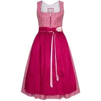 Alpenfee Tracht Dirndl Dirndl Josefina 75cm Länge pink