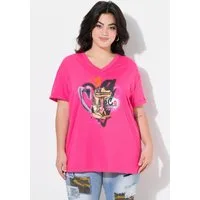 Angel of Style T-Shirt T-Shirt Boxy Fit Kroko-Druck