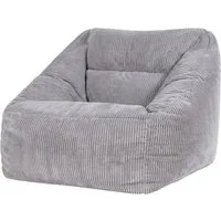 icon Sitzsack Riesen Sessel aus Cord Flauschig „Natalia", Sitzsack XXL, Made in Germany, für Erwachsene & Kinder, für Wohnzimmer
