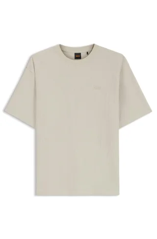 BOSS Menswear Orange - Te_Rib Light Beige - Gr. - M