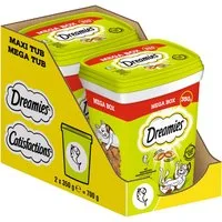 Dreamies DREAMIES™ Box Thunfisch 2 x 350g, Snack für: Katze