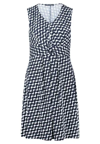 Betty Barclay - Shirtkleid dunkelblau/weiß - Gr. - 44