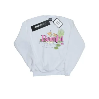 Disney - "Bambi Kiss" Sweatshirt für Damen (Weiß)