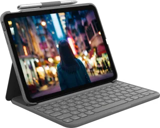 Logitech Slim Folio | 920-011428 | Tastatur und Foliohülle - kabellos