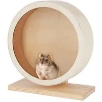 Kerbl Kleintierklettergerüst KERBL Hamsterlaufrad aus Holz/Kork Ø 29cm 81788