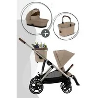 Cybex Kombi-Kinderwagen Gazelle S Kinderwagen inklusive Cot S Babywanne, Kombinationen, Buggy, Travelsystem, Geschwister, oder Zwillingswagen