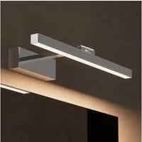 doporro LED Spiegelleuchte Wandleuchte LED-Spiegellampe 40/60cm 9W/14W RA≥80 Strahlenschön