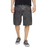 Diesel Jeansshorts Loose Fit - Bunt Besprüht - D-MAXS-SP 0HBAQ