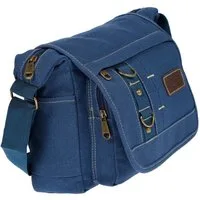 Christian Wippermann Umhängetasche Damen Tasche Schultertasche Umhängetasche aus Canvas (1 tlg), inversch. Farben