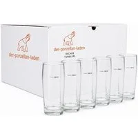 Arcoroc Bierglas Der-Porzellan-Laden Willi Becher 630 ml geeicht auf 500 m 6er Set, Glas
