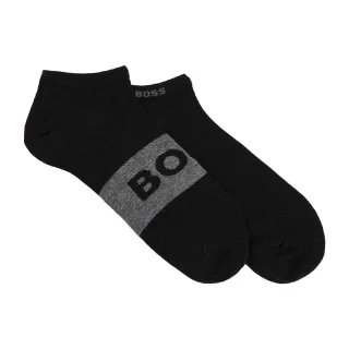 Boss - Knöchelsocken für Herren/Damen Unisex (2er-Pack) (Schwarz)