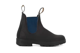 Blundstone #1917 Chelsea-Stiefel in Schwarz/Marineblau