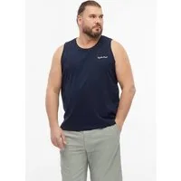 s.Oliver Muskelshirt T-Shirt Baumwoll-Top mit Stickerei