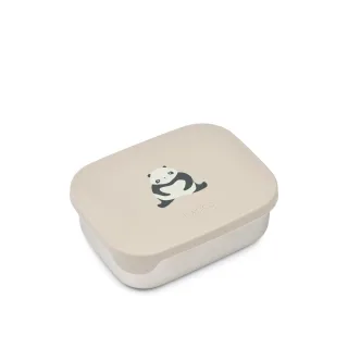 Liewood Arthur Printed Lunchbox - Panda/Sandy/Dark Grey