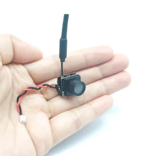 EWRF 701U 5.8GHz 48CH 25mW 600TVL F1.4mm 120 Degree Wide Angle 3 in 1 AIO VTX with FPV Camera Pal 13.5×15.9×17.2mm for F