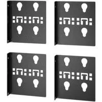Easy Rack PDU-Montagewinkel, Befestigung/Montage schwarz, doppelte Breite, 2 Paare