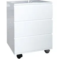 riess-ambiente Rollcontainer BIG DEAL 45cm weiß, Hochglanz