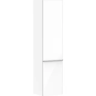 hansgrohe Xelu Q Hochschrank 54139000 370x400x1650mm, Türanschlag rechts, weiß hochglanz, chrom