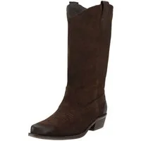 Felmini Wide Fit Stiefelette Veloursleder . Cowboy Stiefelette