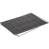 ACO Severin Ahlmann GmbH & Co. KG Fußmatte ACO Schuhabstreifer Rips mit Alu-Rahmen 75x50 cm Anthrazit