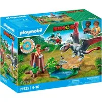 Playmobil® Beobachtungsstation für Dimorphodon (71525), Dinos Konstruktions-Spielset, (49 St), Made in Europe