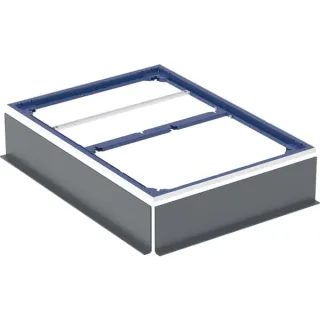 Geberit Duofix Installationsrahmen für Duschfläche 110-140 cm, für sieben Füße: 110x80cm,, 551505001 551505001