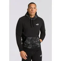 PUMA Kapuzensweatshirt ESS CAMO HOODIE FL Regular Fit, sportlicher Stil, mit Kapuze, mit Kängurutasche