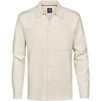 Petrol Industries Langarmhemd Men Sweater Collar wärmendes Material mit Druckknöpfen