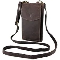 L&B Handytasche >2616< Umhängetasche & Geldbörse Crossbody, Büffelleder