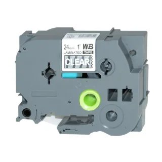 [NB]* Schriftband kompatibel für Brother TZE155 white/clear