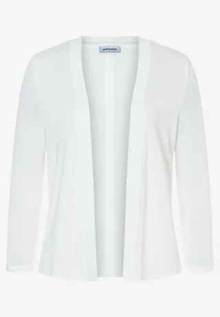 MORE & MORE - Jerseyjacke weiß - Gr. - 44