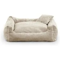 FAVRE Tierbett Soft Stripe Hundebett, Katzenbett, Farb- und Größenwahl, 100&% Polyester