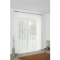 Wirth Gardine Charlotte (1 St), Faltenband, halbtransparent, Fertig-Store mit FB 1:3 nach Maß