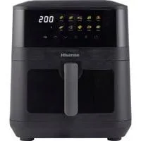 Heißluftfritteuse HAF2100DCD schwarz, 2.100 Watt, Korb 7,7 Liter