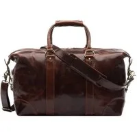 SID & VAIN Reisetasche echt Leder Weekender groß Ledertasche tan AUSTIN, Echtleder Reisegepäck für Damen & Herren, Sporttasche XL Hellbraun