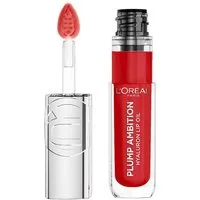 L'ORÉAL PARIS Lipgloss PARADISE PLUMP AMBITION HYALURON LIP OIL, mit Hyaluronsäure und Tripeptiden, ohne zu kleben