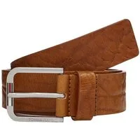 Tommy Jeans Ledergürtel TJM AUSTIN TEXTURE 3.5 cm breit Label auf der Schließe, genarbtes Leder