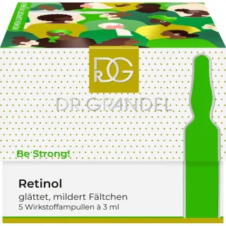 Dr. Grandel Retinol - Women Support Women Fältchen mildernde Retinol Ampullen