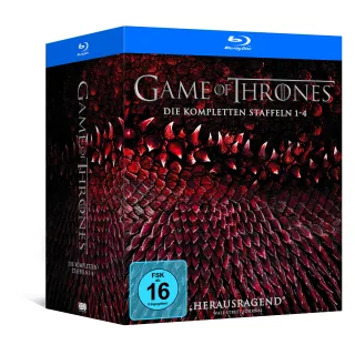 Game of Thrones Staffel 1-4 (Limited Edition inkl. Digipack Bonusdisc Fotobuch) [Blu-ray]