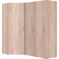 Wimex Schranksystem Münster (Spar-Set, 3tlg: Eckschrank+ 2 Schränke 30cm breit) Mehrzweckschrank, Individuelle Ecklösung