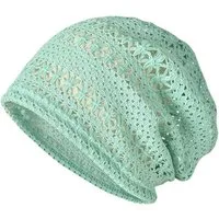 Oemmn Beanie Damen Sommer-Strickmützen Handgemacht Häkelmütze Slouch Beanie Mütze