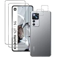 SmartUP Displayschutzglas 2X Schutzglas für Xiaomi 12T / 12T Pro 5G Panzerfolie Kamera Full 9H