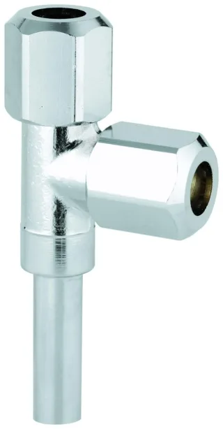 GROHE WAS-T-Abzweigstück 41007 DN10 für Eckventile chrom 41007000