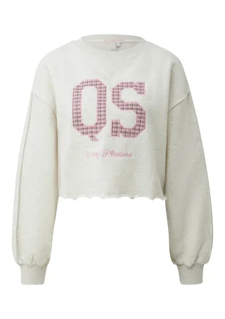 qs - Sweatshirt creme - Gr. - M