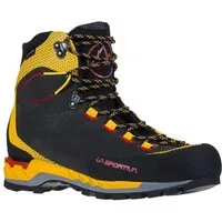 La Sportiva Trango Tech Leather GTX (Nubukeder, wasserdicht) schwarz/gelb Herren Wanderschuh