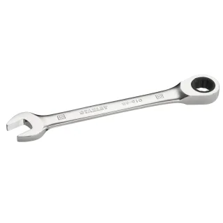 STANLEY Flacher Ringmaulschlüssel mit Ratsche 10 mm, 72 Zähne, 5° Betätigungswinkel - STMT89910-0