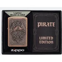 Zippo Feuerzeug Limited Edition Sammlerstück „Pirat“ Rustic Bronze (1-St)