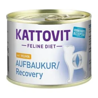 KATTOVIT Feline Diet Nassfutter Katze Aufbaukur Adult Huhn 24x185 g